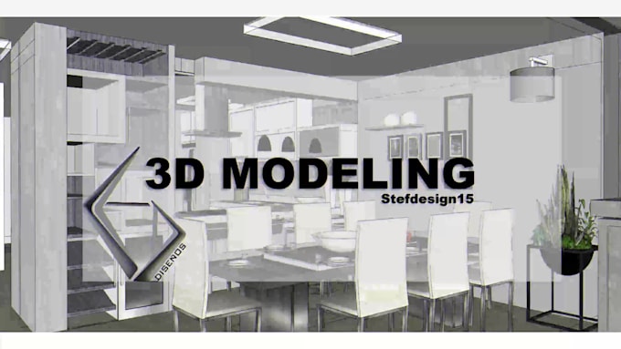 do 3d modeling for your project