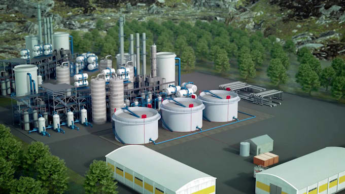 create 3d industrial safety animation, incident reconstruction