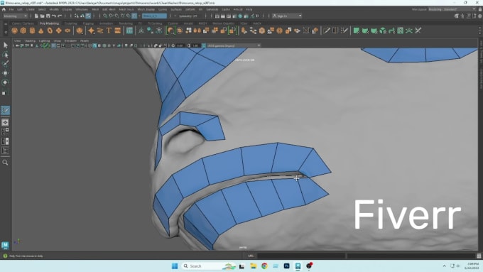 Do Retopology 3d Model And Uv Unwrap The Best Uv Mapping By ...