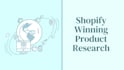 do general shopify product research
