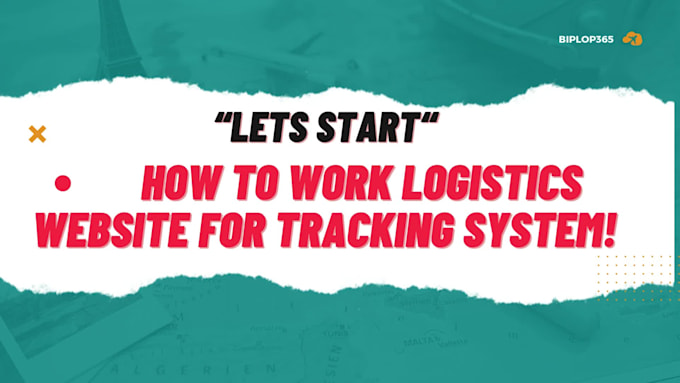 build a logistics website, cargo, trucking, and transport website