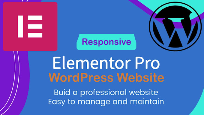 build your premium wordpress website using elementor pro