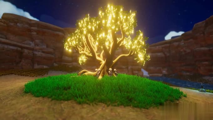 design stylized 3d game environment in unity and unreal engine