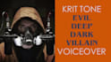do deep dark evil english voiceovers and dub for characters