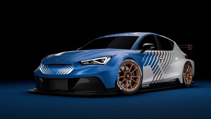 do 3d car modeling, 3d vehicle and realistic renders