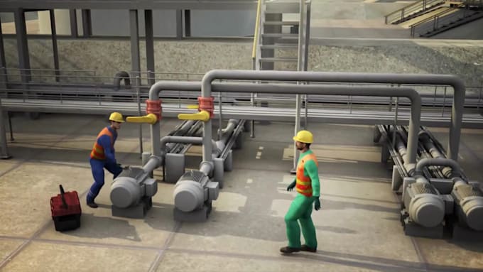 Do 3d industrial video manufacturing safety training factory accident ...