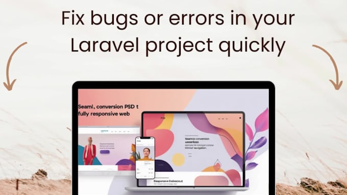 fix bugs or errors in your laravel project quickly