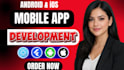 do ai mobile app development, android ios app creation, flutter app developer