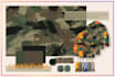 create camouflage seamless print pattern