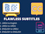write english or urdu subtitles for your english or urdu youtube videos