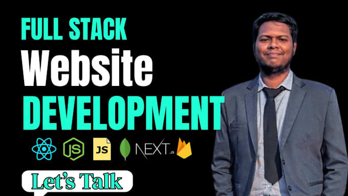 build responsive full stack website using react and nodejs