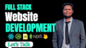 build responsive full stack website using react and nodejs