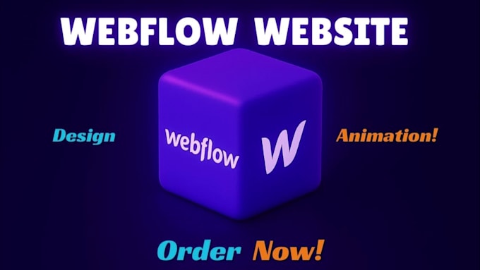 Make webflow website with 3d, parallax, scroll animations by Taha_bin ...