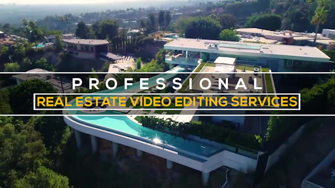 do real estate video editing in 24 hours