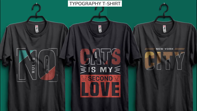 Do awesome custom typography t shirt design bundle by Mdsahidulislamh ...