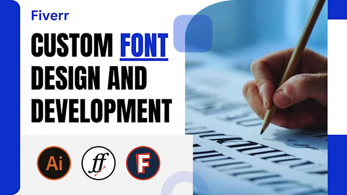 design custom font, typography, logo font, ttf otf typeface