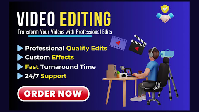 do video editing for youtube or any video editing