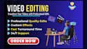 do video editing for youtube or any video editing