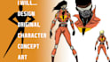 design original character concept art