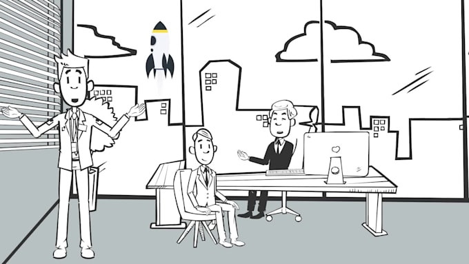 do professional whiteboard animation videos and infographic videos with vyond