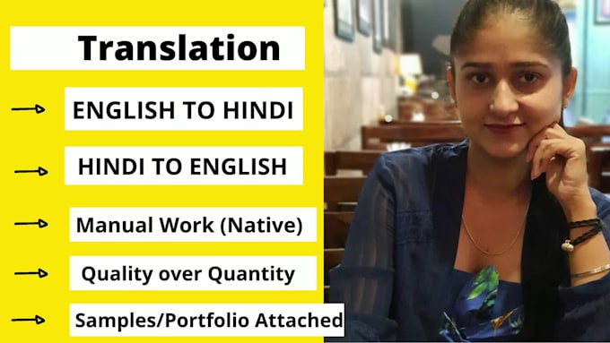 do english to hindi translation work