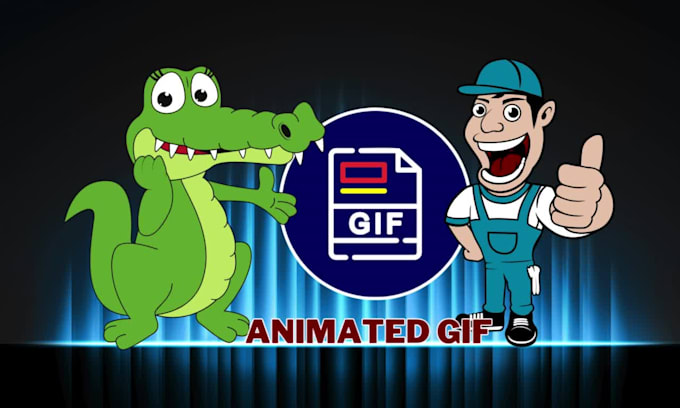 Create an animated gif for you, i am gif maker by Qamargfx786 | Fiverr