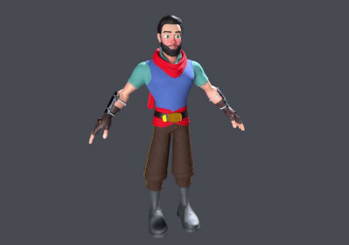 create unique stylized 3d characters for your projects