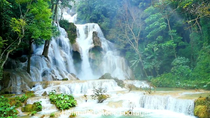 create full HD nature relaxing music video