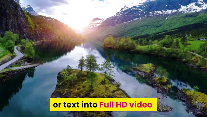 convert article or blog post to video with voice over