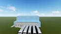 do 3d industrial animation for cooling system and technical explainer warehouse