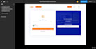 design clean modern intuitive landing page and website uiux