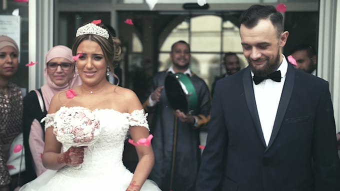 Review! I will edit your wedding videos with cinematic touch up  for $200