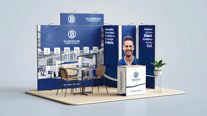 design your perfect trade show booth and backdrop
