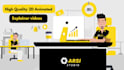 create high converting 2d animated explainer video for your business or ads