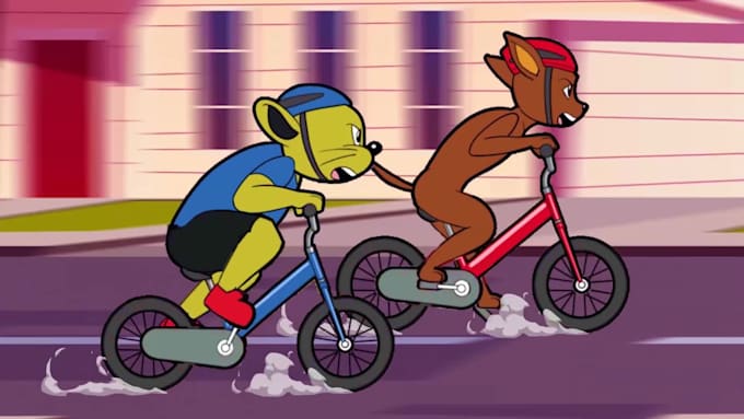 create 2d animation for youtube
