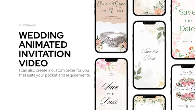 create invitation, birthday, wedding, baby shower, party and greeting card