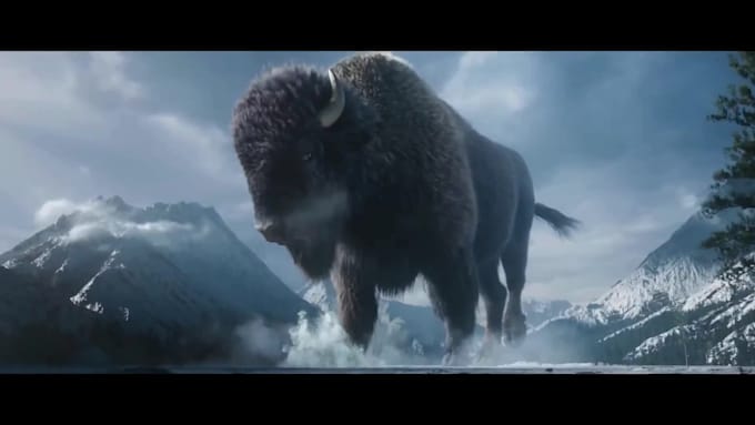 do 3d animal animation vfx fur 3d animal  xgen  3d creature for film