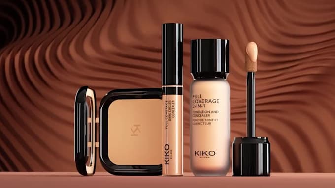 create realistic 3d cosmetic and skincare product animation