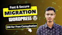 migrate, clone, transfer and backup wordpress websites and wix to wordpress