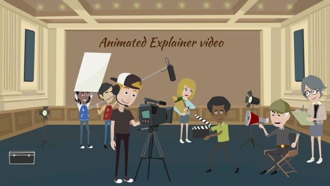 Create 2d Animated Explainer And Short Ads Videos For Business And ...