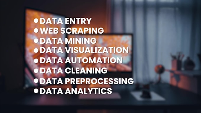 do data cleaning, preprocessing, visualization, automation and analytics
