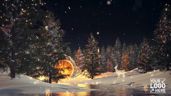 make a beautiful happy new year video