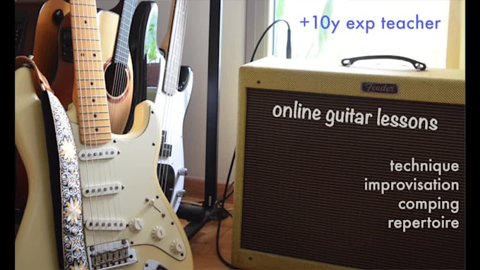 give beginner through advanced guitar lessons