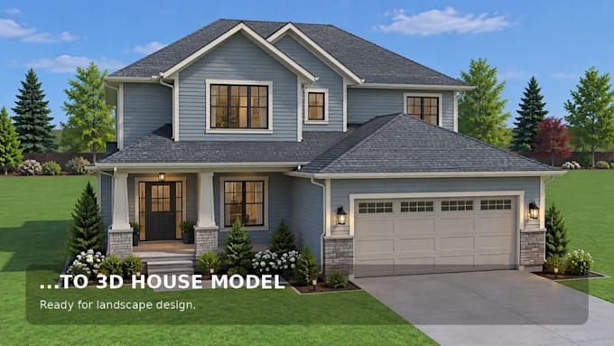 create your 3d house model in realtime landscaping architect or uvision