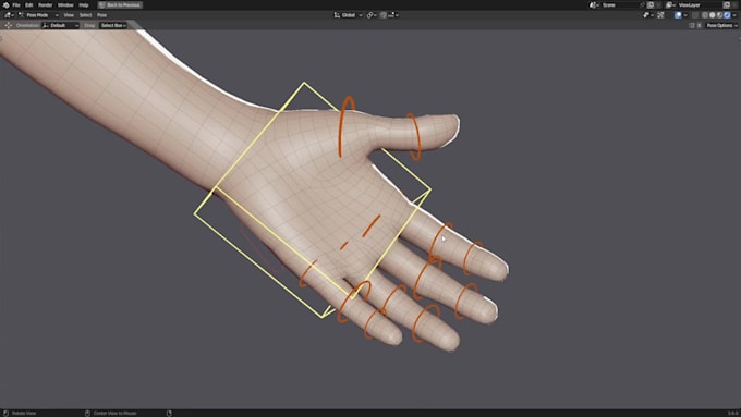 rig your 3d model in 3ds max, maya and blender