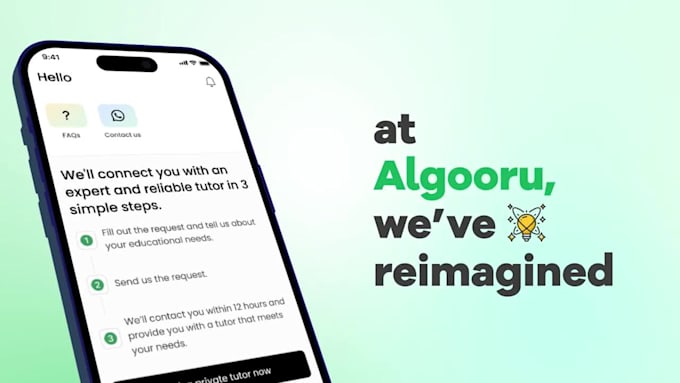 create app promo video, app demo and app explainer