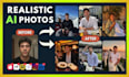 create realistic ai pictures for tinder, hinge, bumble and dating profile