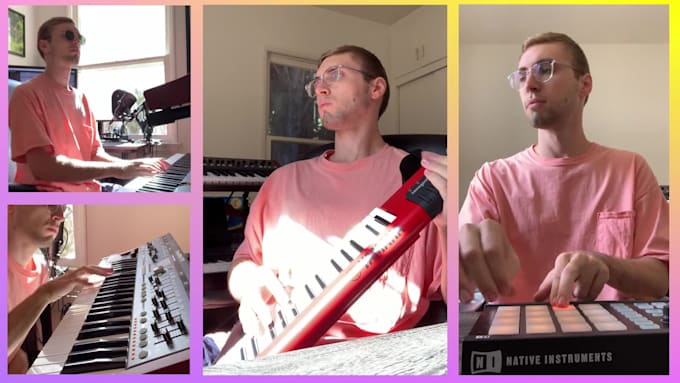 add a blazing synth solo or chords to your track