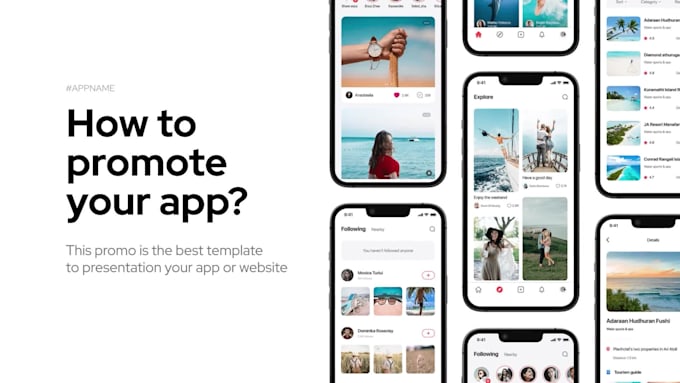 create app promo video ads for tiktok and reels