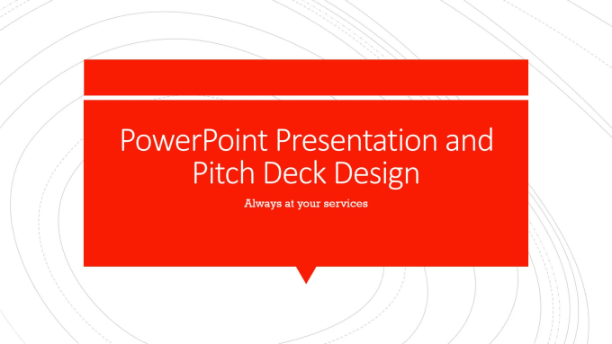 Make powerpoint presentation template design and powerpoint or google ...